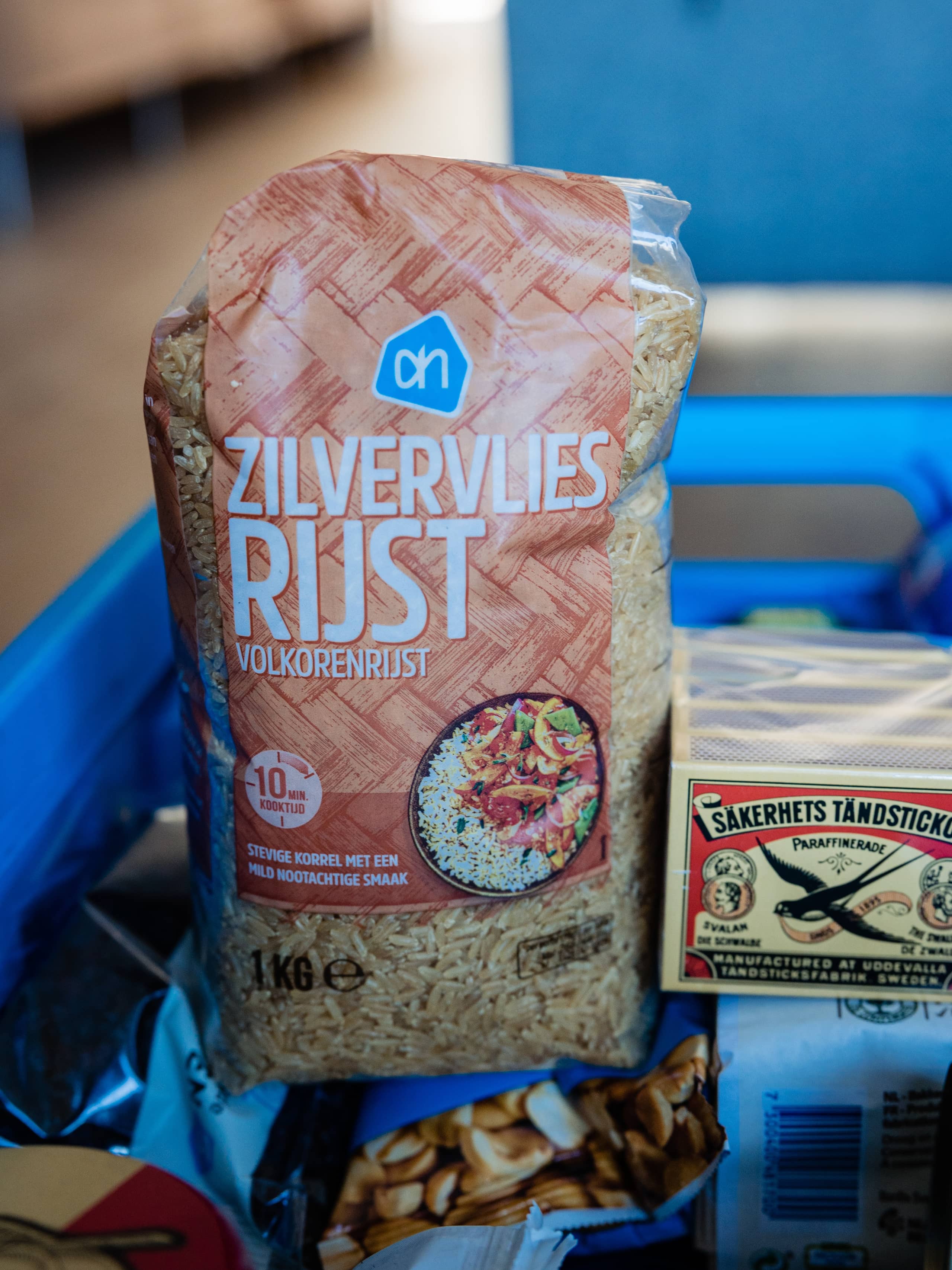 Pak zilvervliesrijst